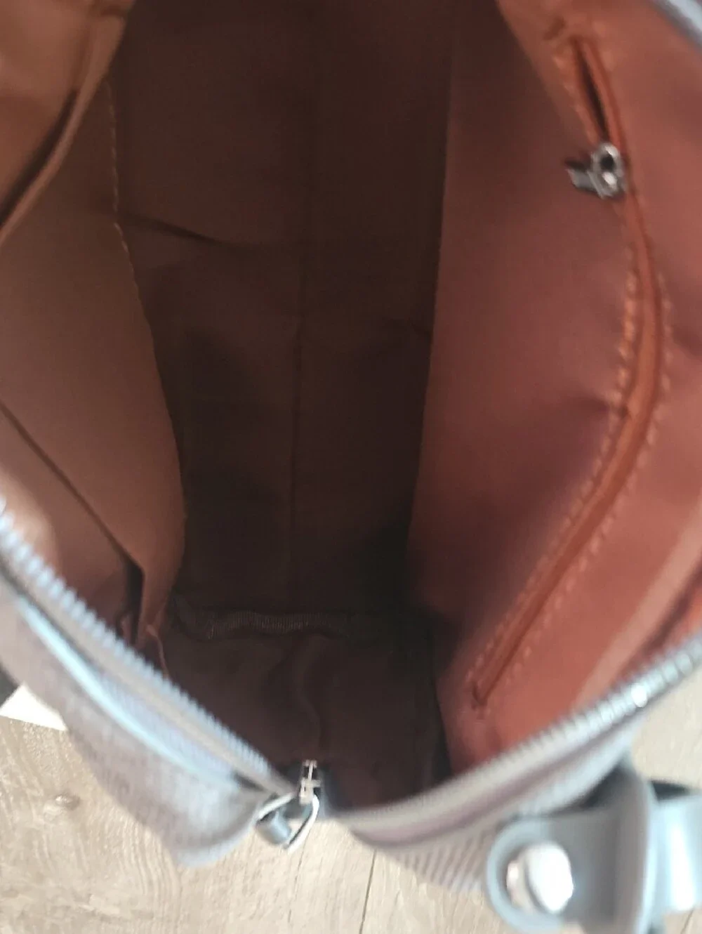 Classic Brown Dome Satchel Handbag